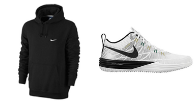 Champs Sports- Adidas Sweatshirt and Mens Nike Basketball Shoes